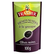 TRAMIER Olives noires à la Grecque dénoyautées