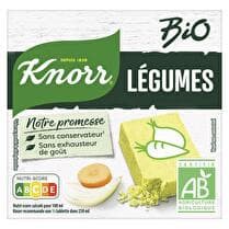 KNORR Bouillon de légumes BIO x 6