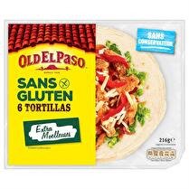 OLD EL PASO Tortillas sans gluten x 6