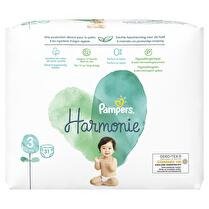 PAMPERS Couches Harmonie T3 paquet géant