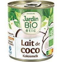 JARDIN BIO ÉTIC Lait de coco Bio