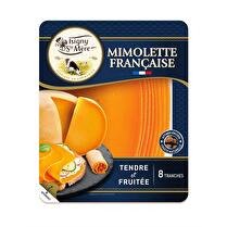 ISIGNY STE-MÈRE Mimolette française tendre et fruitée en tranches x8