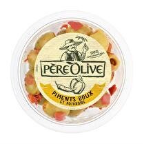 PÈRE OLIVE Olives piments doux et poivrons