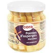 CORA Pointes asperges blanches