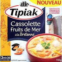 TIPIAK Cassolette fruits de mer à la bretonne