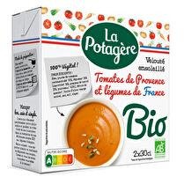 LA POTAGÈRE Velouté de tomates de Provence et légumes BIO