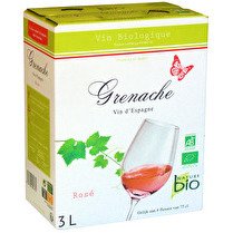NATURE BIO Vin d'Espagne Grenache Rosé bio 12%