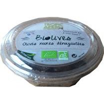 TROPIC APÉRO Bio olives noires dénoyautées coupelle