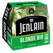 JENLAIN Bière bio blonde non filtrée 6.2%