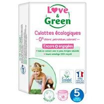 LOVE & GREEN Culottes taille 5