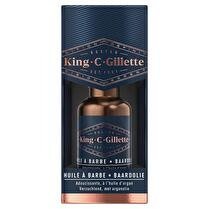 KING C GILLETTE Huile pour barbe