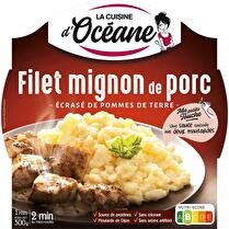 LA CUISINE D'OCÉANE Filet mignon de porc et écrasé de pommes de terre