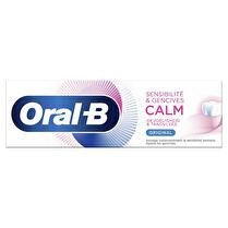 ORAL-B Dentifrice sensibilité et gencives calm original