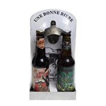 La bière de l'oncle Hansi - Coffret bières de Noël - 2 x 50 cl + verre -  Supermarchés Match