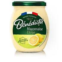 BÉNÉDICTA Mayonnaise citron bocal