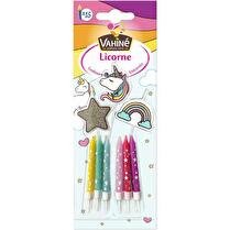 Décoration licorne sucre pour gâteau - Vahine