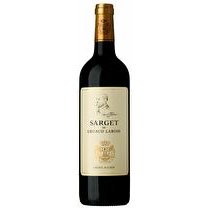 SARGET DE GRUAUD LAROSE Saint-Julien AOP 2017 2nd vin du Château Gruaud Larose Grand Cru Classé en 1855 13%