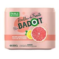 BADOIT Boisson gazeuse bulles de fruit pamplemousse citron