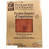 PATRIMOINE GOURMAND Truite fumée Aquitaine x 4 tranches
