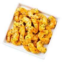VOTRE POISSONNIER PROPOSE Queues de crevettes marinade indienne