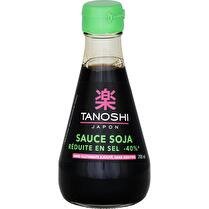 TANOSHI Sauce soja sel réduit