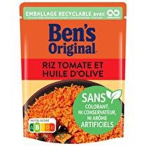 BEN'S ORIGINAL Riz a la tomate et a l'huile d'olive micro ondable 2min
