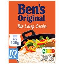 BEN'S ORIGINAL Riz Complet Bio 40min 375g, 3 sachets cuisson de 125g :  : Epicerie