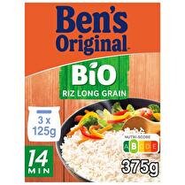 BEN'S ORIGINAL Riz long grain bio sachet cuisson 14min