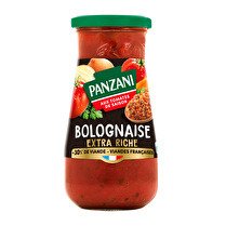 PANZANI Sauce bolognaise extra riche viande française