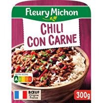 FLEURY MICHON Le Chili Con Carne et son riz blanc