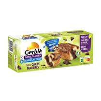 GERBLÉ Mini cakes marbrés sans gluten