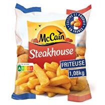 MC CAIN Frites steakhouse pour friteuse petit format