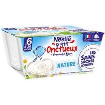 P'tit Brassé Nature Sans Sucres Ajoutés (4x100g) NESTLÉ : Comparateur,  Avis, Prix