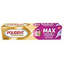 POLIDENT Crème fixative power max + confort