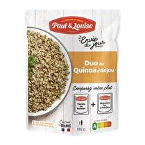 PAUL & LOUISE Envie du jour duo de quinoa d'Anjou