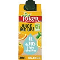 JOKER Juice ME UP le jus bio à faire soi même orange