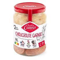 CHARLES CHRIST Choucroute garnie bocal