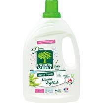 L'ARBRE VERT Lessive liquide savon végétal écolabel