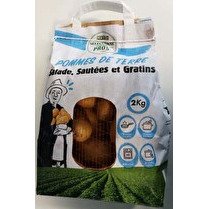 SÉLECTIONNÉ PAR NOS PROS Pommes de terre de consommation  à chair ferme sachet 2 kg