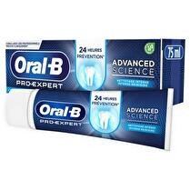 ORAL-B Dentifrice pro expert advanced science nettoyage intense