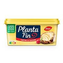 PLANTA FIN Margarine sans huile de palme & 100 % végétal doux