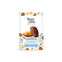 Madeleine Praliné Noisette Coque Chocolat au Lait - Maison Colibri