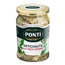 PONTI Artichauts huile d'olive et aromates