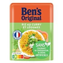 BEN'S ORIGINAL Riz au curry et légumes 2 min