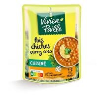 VIVIEN PAILLE Expres pois chiches curry coco