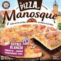 LA PIZZA DE MANOSQUE Pizza royale base blanche