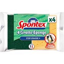 SPONTEX Gratte éponge stop graisse+