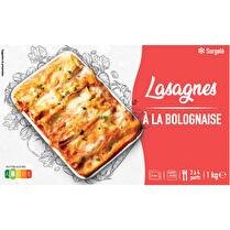 LE MOINS CHER Lasagnes bolognaises