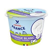 PETITE FRANCE Fromage Blanc Nature 0 %Mg 1Kg Petite France