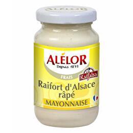 ALÉLOR Raifort d'Alsace râpé mayonnaise